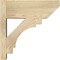 Ekena Millwork Merced Slat Rough Sawn Outlooker, Douglas Fir, 8"W x 20"D x 20"H OUT08X20X20MRC06RDF - alternate 2